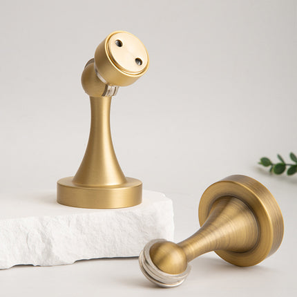 8 Colours Wall Mounted Door Stopper with Suction Catch Anti-Collision Design