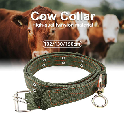 Cattle Neck Strap Adjustable Buckle Design Durable Restraint Collar Belt Tool