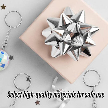 Star Flower Ribbon Bows 100pcs Decorative Gift Wrapping Ribbon Flowers DIY Craft