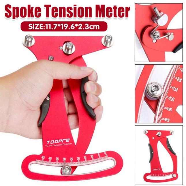 Park Tool Bike Spoke Tension Meter Gauge Wheel Spoke Pro Bike Checker Chart