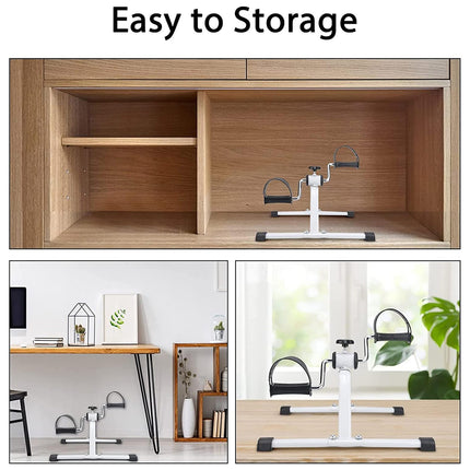 Mini Folding Exercise Bike Home Use Compact Fitness Equipment Foldable Trainer