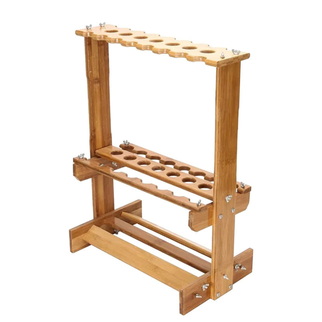 Fishing Rod Display Rack Storage Stand Net Rod Organizer Holder for Garage Shop