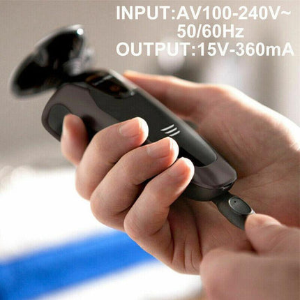 15V Shaver Charger Charging Power Adapter Cord Fit For Philips Hq8505 7000 5000 - Aimall