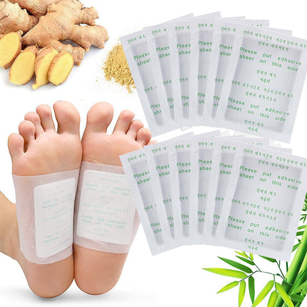 10-300 Ginger Herbal Detox Foot Patches for Slimming & Cleansing