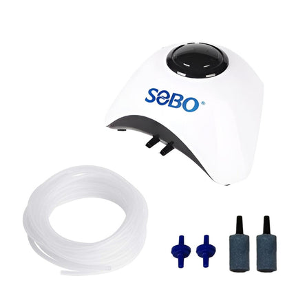 Aquarium Oxygen Pump Fish Tank Air Stone Aerator Oxygenator Pump for Freshwater