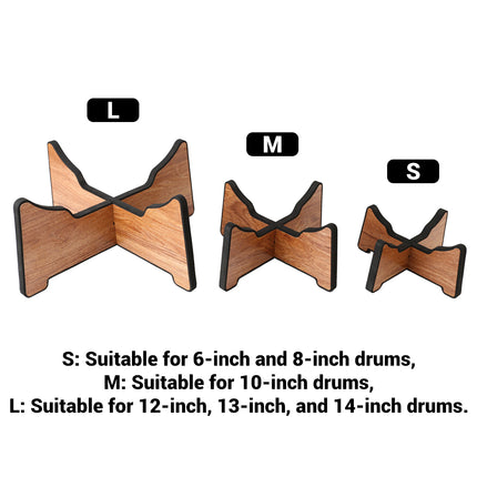 Empty Drum Stand Sturdy Non Slip Base For Home Stage Practice Performance