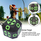 Portable 3D Archery Target Multi-faceted Solid Bow Arrow Target Outdoor Indoor