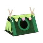 Hamster Tent Small Pet Hideout Pig Possum House Cool Triangle Nest Shelter