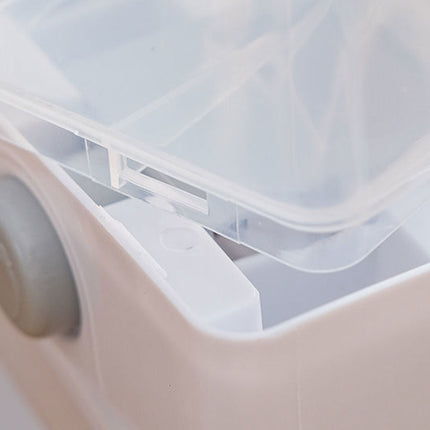 Wall-mounted Automatic Rice Dispenser Sealed Grain Plastic Storage Tank Grain