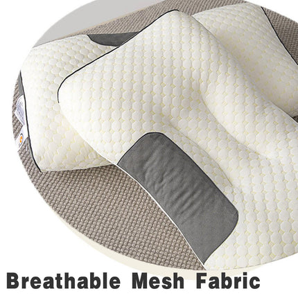 1/2X Contour Pillow Neck Support Orthopedic Cervical Pillow Anti Bacteria Sleep