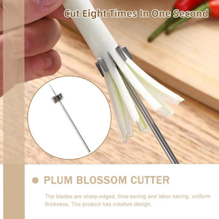 Scallion Knife Portable Kitchen Cutter For Slicing Green Onions And Spinach