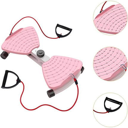 Fitness Twist Machine Non Slip for Core Strength Training Weight Loss Home Gym