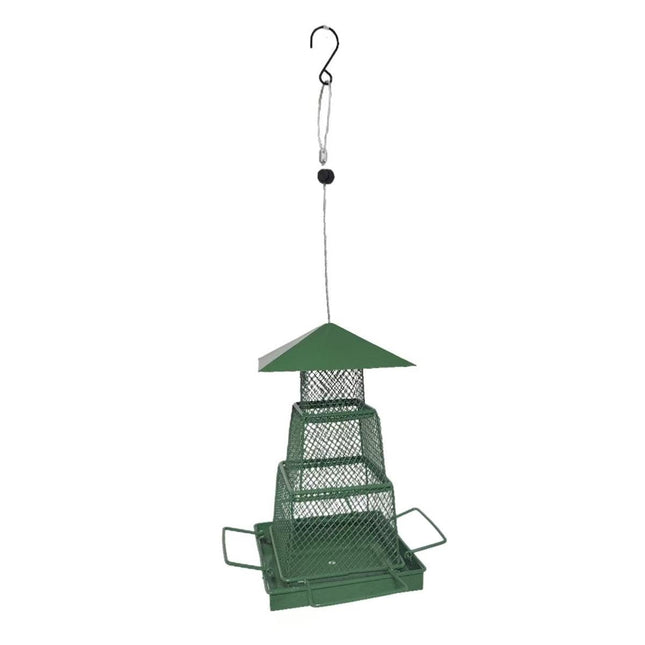 Outdoor Hanging Bird Feeder Durable Garden Feeder for Wild Birds Easy to Use