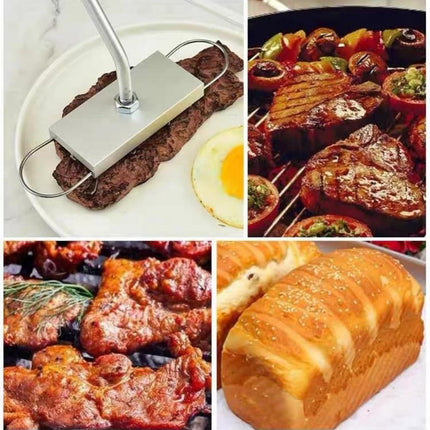 Alphabet Fire Branding Barbecue Grill Tool Custom Branding Iron for BBQ Meat