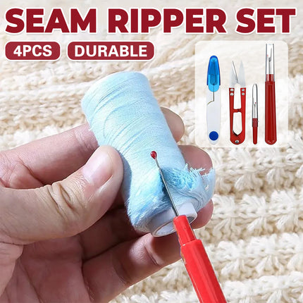 4PCS Sewing Craft Seam Ripper Thread Cutter Sharp Blade Easy To Use Durable