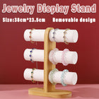 Three Tier Jewellery Display Stand Bracelet Storage Rack Desktop Bracelet Holder