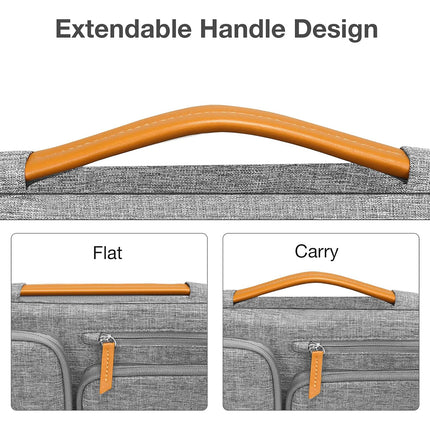 Portable Laptop Bag Shoulder Messenger Bag for Men Women Business Work Travel