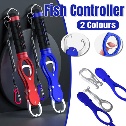 Multi Function Fish Control Clamp with Scale Fishing Tool Portable Lip Gripper