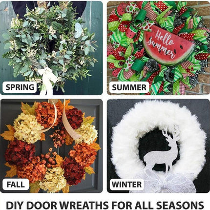 Festive Christmas Wreath Wire 10pcs Small Roll Floral Craft Decoration Supplies