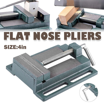 Heavy Duty 4inch Drill Press Vice Bench Clamp for Woodworking Drilling Tool