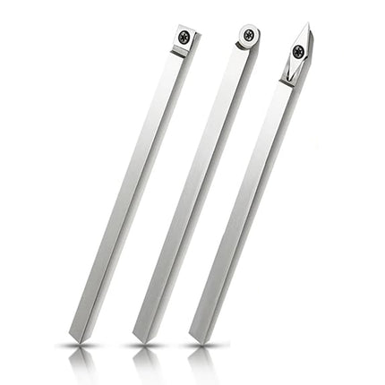 8PCS Wood Lathe Turning Tool Set High Speed Steel For Woodworking Craft Durable