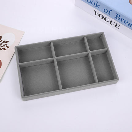 4PCS Jewelry Organizer Box Set Makeup Storage Tray for Rings Earrings Bracelets