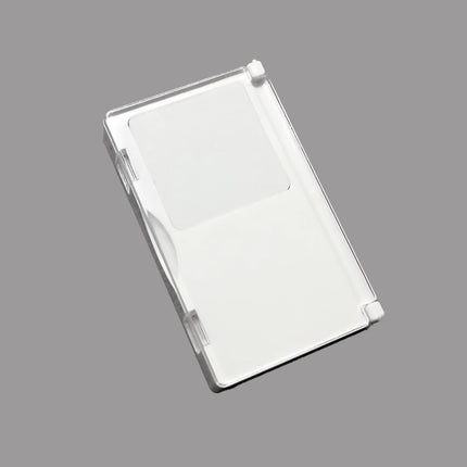 2PCS Acrylic Flip Top Transparent Square Storage Box For Loose Diamonds Gemstones