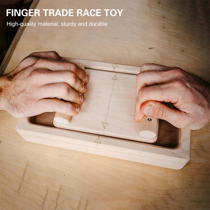 Wooden Finger Wrist Strength Trainer for Athletes Gamers Hand Grip Exercise