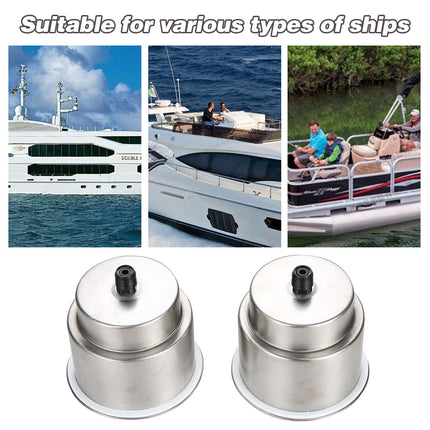 2PCS Boat Cup Holder Yacht Drink Rack Marine Tea Beverage Mount for Watercraft