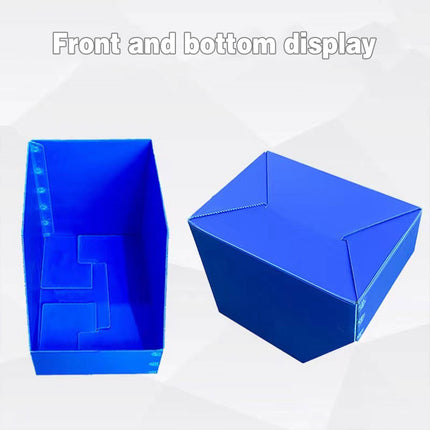 Plastic Storage Box Set 6Size Clear Hard Case Miter Tool Parts Display Organiser