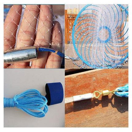 Frisbee Hand Casting Fishing Net Easy Throw Bait Net Swinging Tackle Gear
