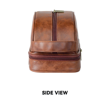 Vintage Toiletry Bag Water-proof for Travel Home Daily Cosmetic Storage Use