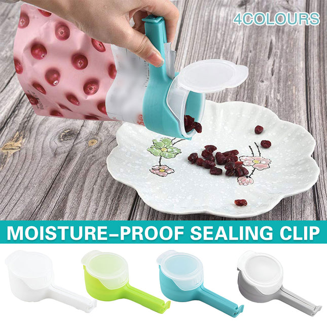 4 PCS Food Freshness Sealing Clip Moisture Proof Airtight for Food Storage