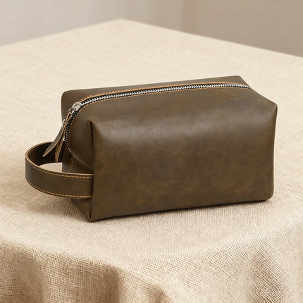 Retro Makeup Toiletry Bag Multi-Pocket for Travel Daily Use Cosmetic Storage