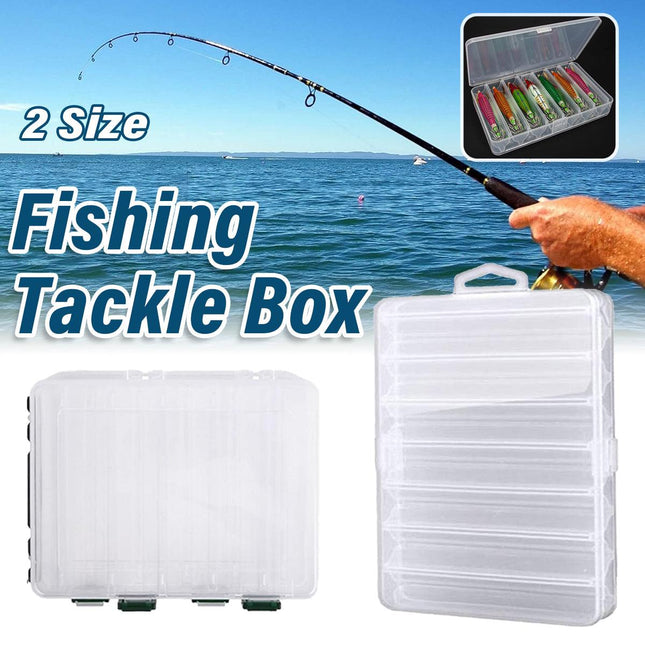 Fishing Gear Storage Box Bait Accessories Tool Box 2 Sizes for Fishing Organizer
