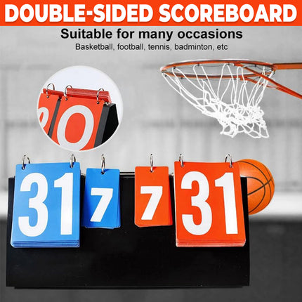 Multi-Function Foldable Detachable Scoreboard for Sports Games Training Matches