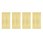 4pcs Striped Bath Towels 75x150cm Soft Absorbent Cotton Towels for Bathroom