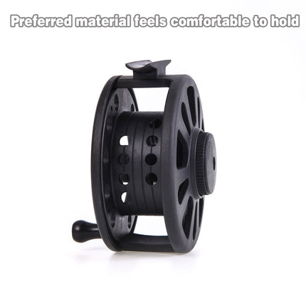 Plastic Front Wheel Fishing Gear Fly Fishing Tool Lightweight Fishing Accessory