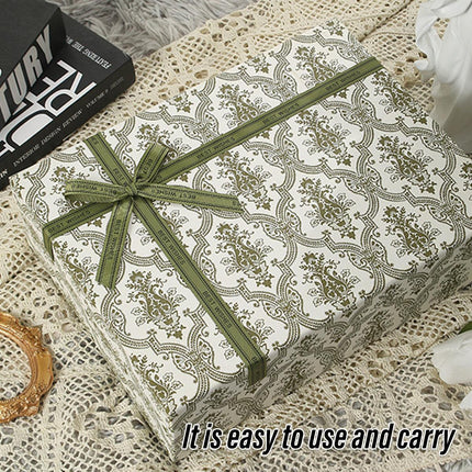 Green Gift Boxes 10pcs Birthday Favour Packaging Boxes Party Wedding Gift Wrap