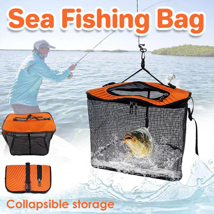 Floating Fish Protector Reel Storage Bag Portable Fish Net Bag Fish Protector