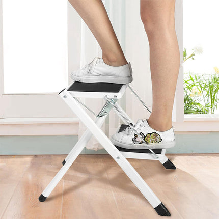 Folding Ladder Stool Multi Functional Household Climbing Step Stool For Home Use