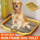 Pet Training Pad Dog Potty Toilet Large Size Portable With Tray Mat For Indoor