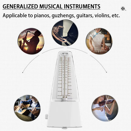 Metronome Standard Universal Mechanical Metronome for Piano Guitar Violin