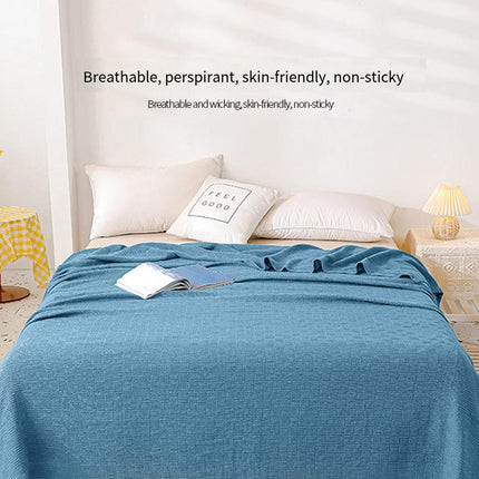 Knitted Blanket Warm Sofa Throw Soft Cozy Blanket Comfortable Home Decor Piece