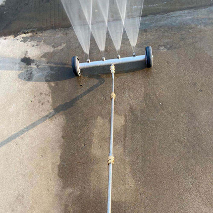 High Pressure Washer Surface Cleaner Attachment For Floor Car Chassis Cleaning