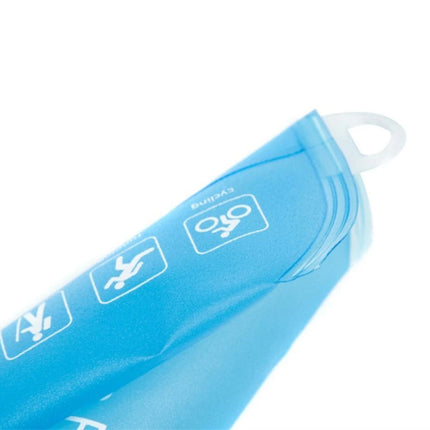 Folding Sports Water Bottle TPU Soft 150ml 250ml 500ml Dust Cap Travel Gym