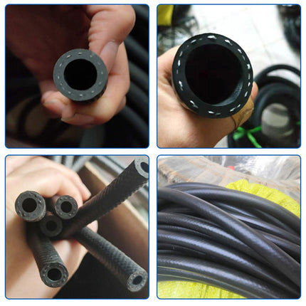 2m Fuel Rubber Hose Low Pressure Gasoline Tubing Automotive Engine Line Pipe