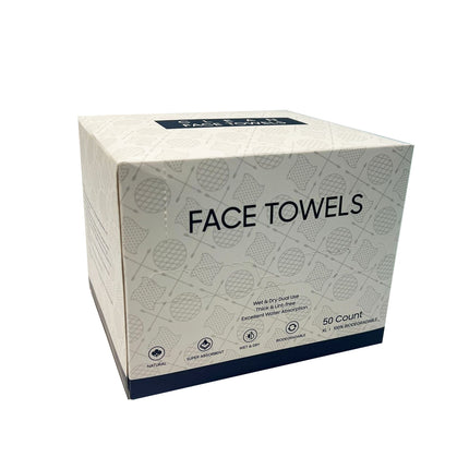Face Towel Set Disposable Soft Cleaning Towels in Paper Box for Skincare Travel