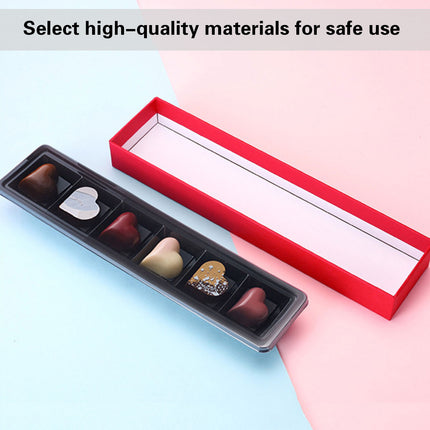 Gift Box Set 10pcs Star Heart Shaped Chocolate Packaging Boxes for Party Wedding