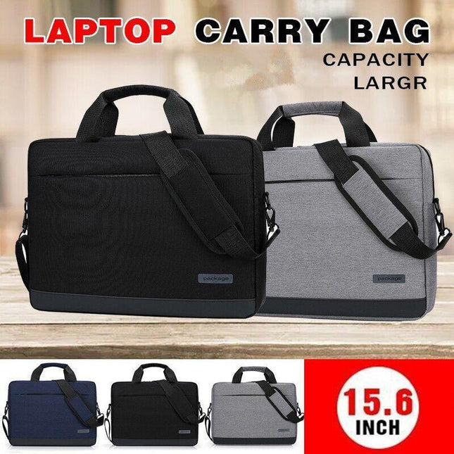 Laptop Sleeve Briefcase Carry Bag For Macbook Dell Sony Hp Lenovo 15.6 Inch - Aimall